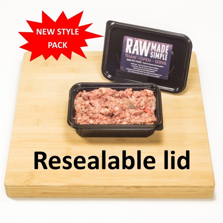 Turkey Lamb Mince Complete 500g Raw Dog Food Raw Made Simple