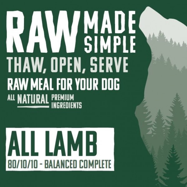4330 All Lamb Raw Dog Food