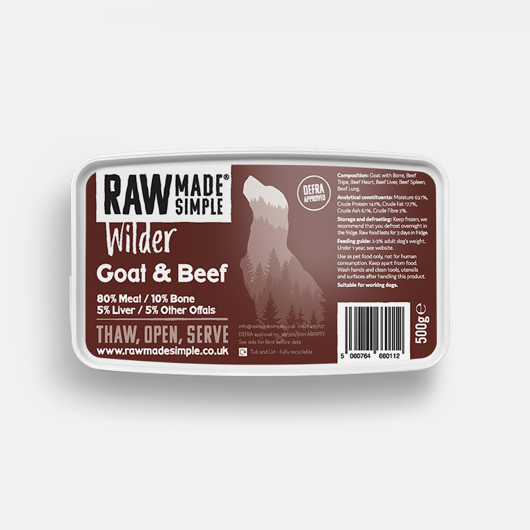 GOAT & BEEF 500g