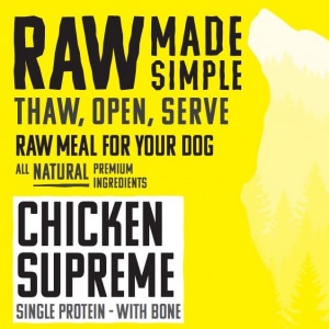 6051 Chicken Supreme Raw dog Food