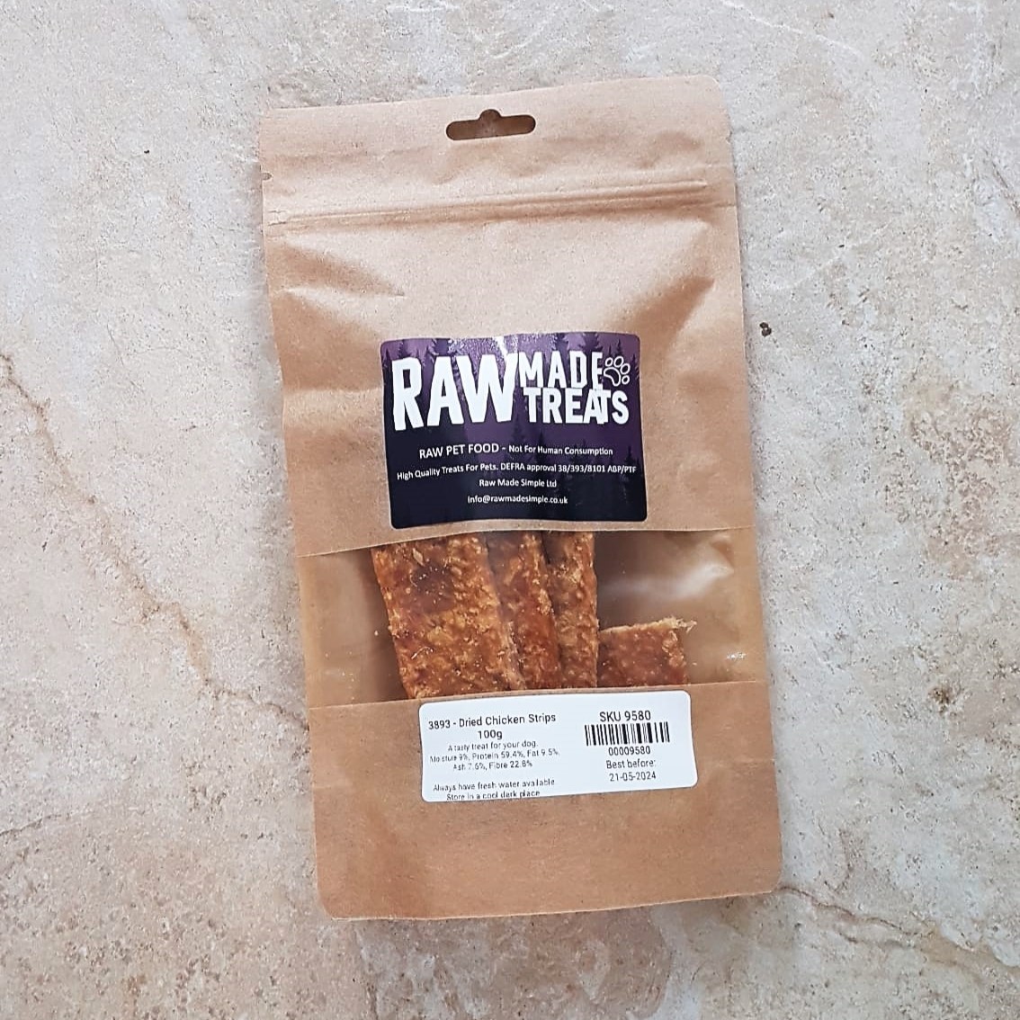 9580 Dried Chicken Strips