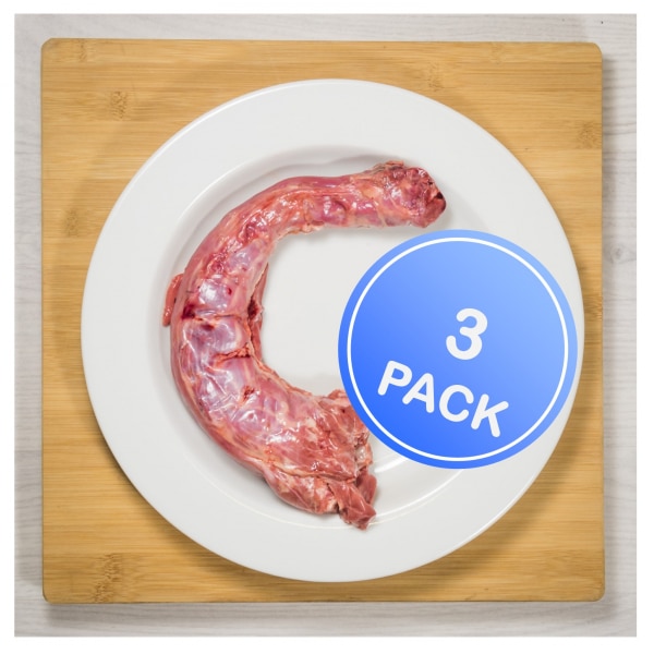 Turkey Neck 3 Pack, Raw Dog Food Bones