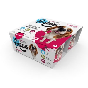 Frossys Frozen Yogurt For Dogs Cranberry 4 Pack