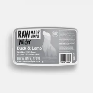 DUCK & LAMB  500g