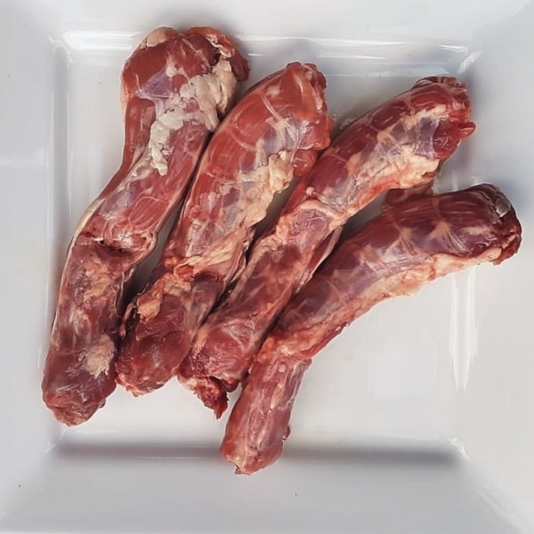 Duck Neck bones raw dog food treats. 100% natural raw dog bones from Raw Made Simple