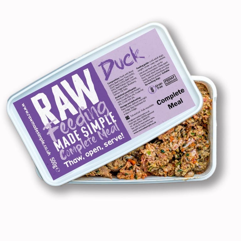 Complete Turkey 500g Raw Dog Food Raw Made Simple