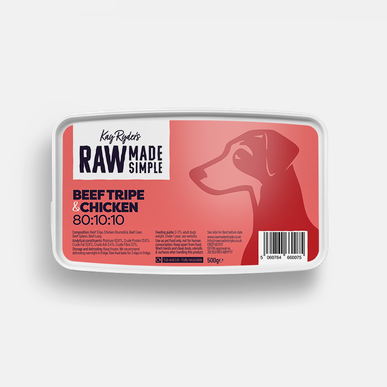 BEEF TRIPE & CHICKEN 500g