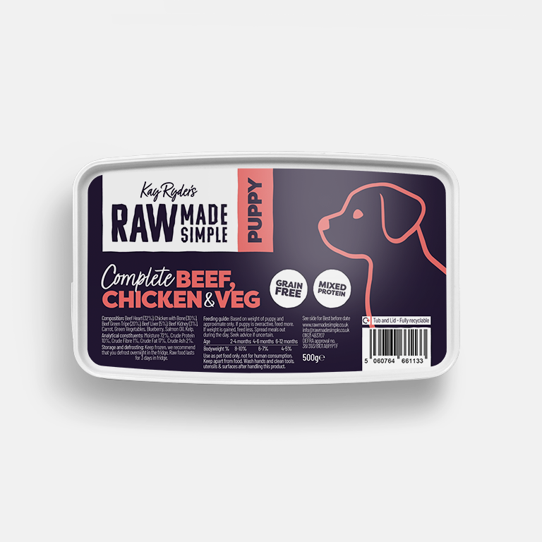 Puppy Complete Beef & Chicken 500g