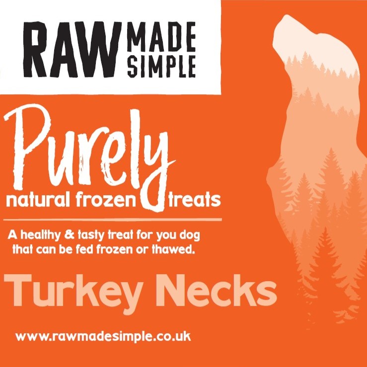 Turkey Necks 2 Pack Raw Dog Food Raw Made Simple