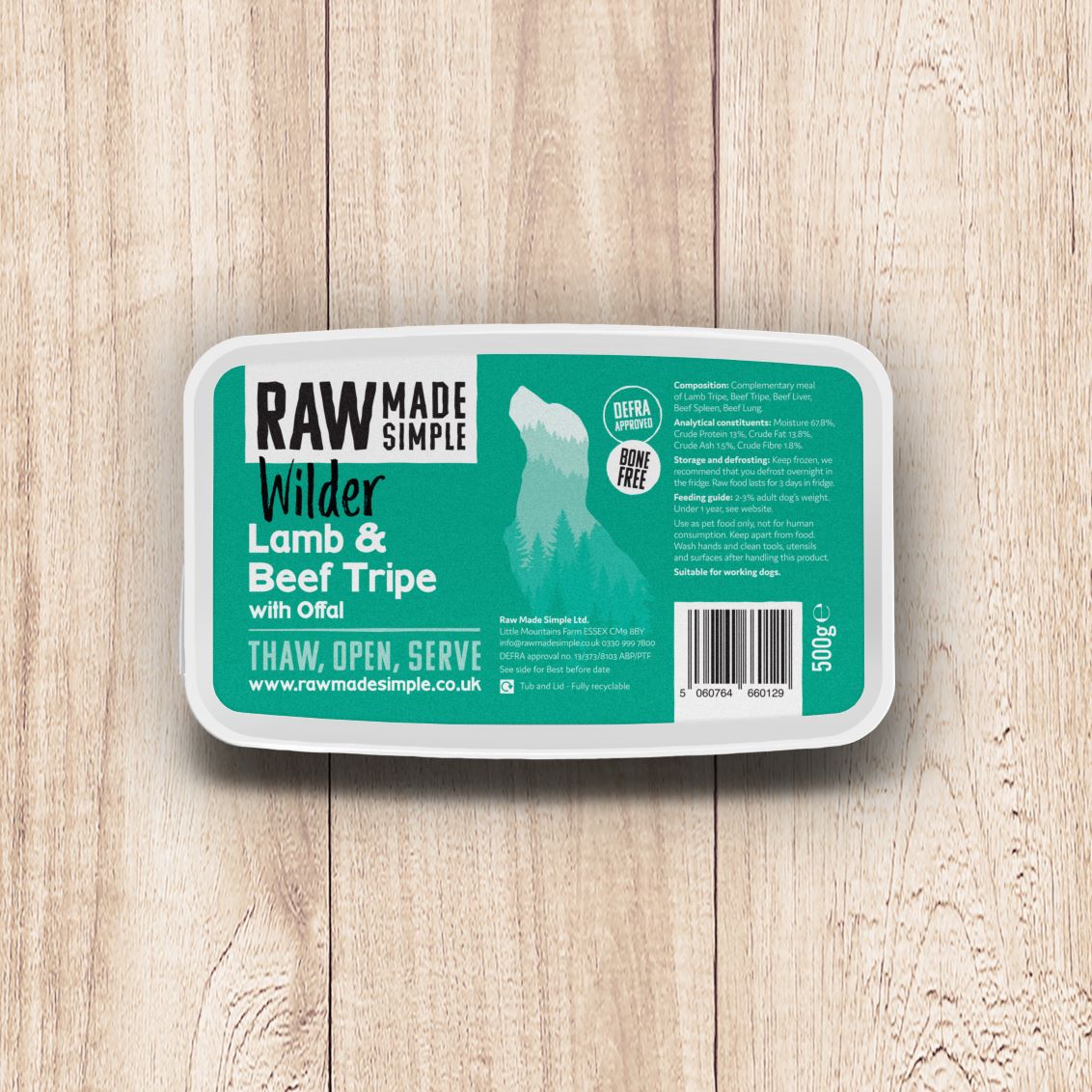 Beef tripe raw shop