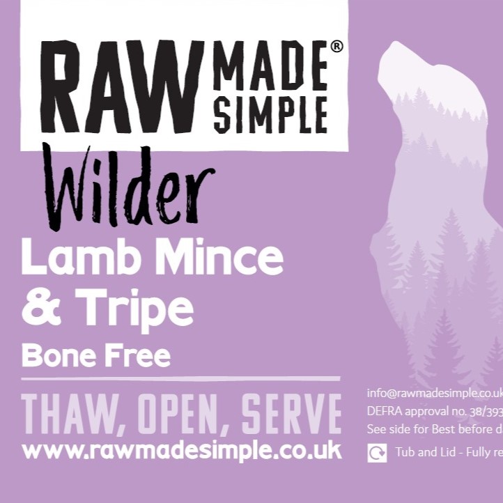 Lamb Mince raw dog food