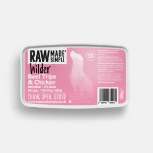 BEEF TRIPE & CHICKEN  500g