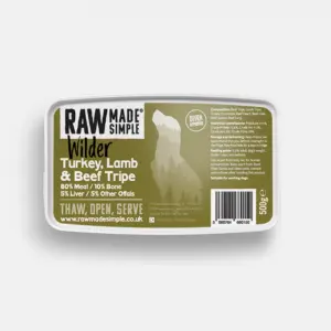 TURKEY, LAMB & BEEF  500g