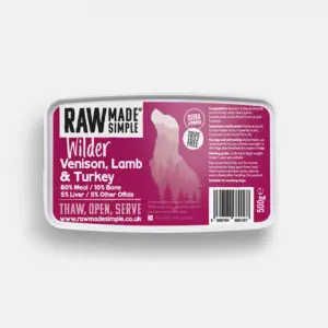 VENISON, LAMB & TURKEY  500g